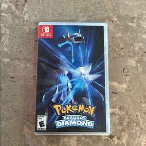 Nintendo Pokémon Brilliant Diamond - Blue Cover